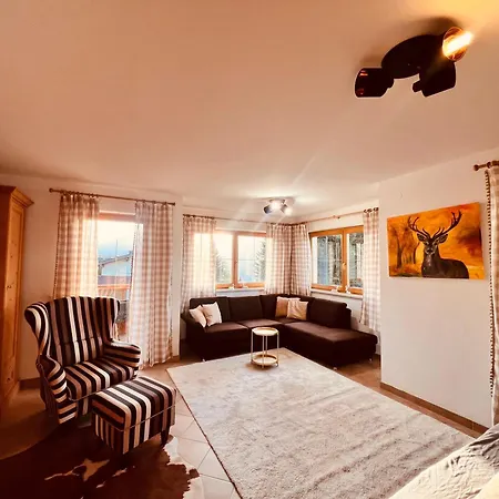 New Platzhirsch Panorama Blick Sauna Maximilian